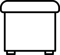 Ottoman Line Tracing Svg Vector, Free Vectors File