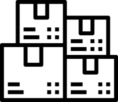 Packages Editable Svg Line Art, Free Vectors File