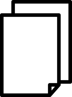 Papers Simple Line Art Svg, Free Vectors File