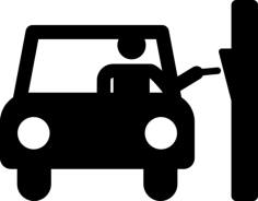 Parking Line Tracing Svg Vector, Free Vectors File