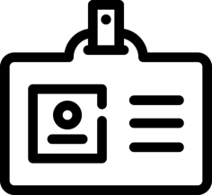Passcard Svg Line Art, Free Vectors File