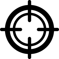 Peephole Outline Drawing Svg Vector, Free Vectors File