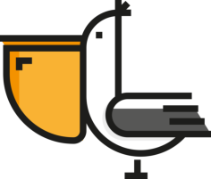 Pelican Sketch Style Svg Vector, Free Vectors File