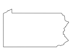 Pennsylvania Tracing Worksheets Pdf, Free Vectors File