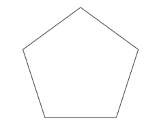 Pentagon Coloring Pdf, Free Vectors File