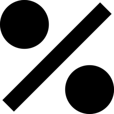 Percent Craft Design Svg File, Free Vectors File