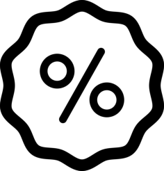 Percentage Tracing Svg Vector, Free Vectors File
