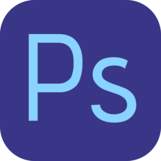 Photoshop Outline Svg Vector, Free Vectors File