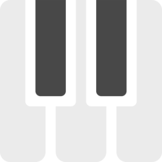 Piano Line Art Svg Vector, Free Vectors File