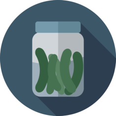 Pickles Outline Svg File, Free Vectors File