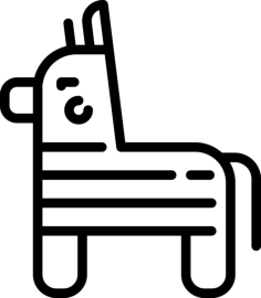 Pinata Sketch Svg Vector, Free Vectors File