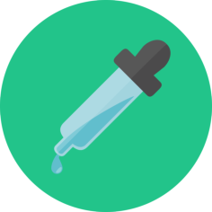 Pipette Sticker Svg Vector, Free Vectors File
