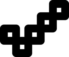 Pixelated Stencil Svg Design File, Free Vectors File