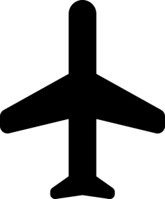 Plane Outline Icon Svg Set, Free Vectors File
