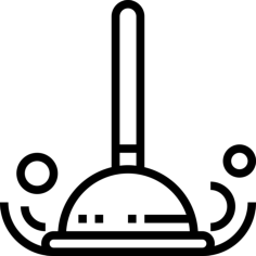 Plunger Sketch Style Svg Vector, Free Vectors File