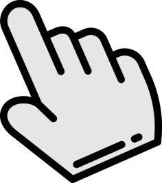 Pointer Outline Svg Vector, Free Vectors File