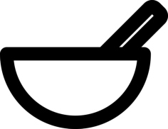 Porridge Svg Line Art, Free Vectors File