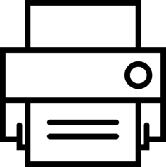 Print Sketch Style Svg Vector, Free Vectors File
