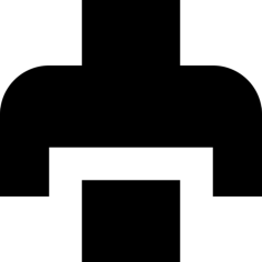 Printer Silhouette Svg Vector, Free Vectors File