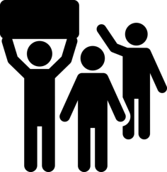 Protest Sketch Svg Vector, Free Vectors File