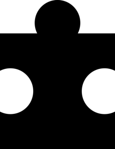 Puzzle Icon Svg Vector, Free Vectors File