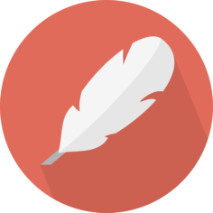 Quill Simple Line Art Svg, Free Vectors File