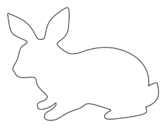 Rabbit Coloring Pages Pdf, Free Vectors File
