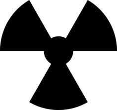 Radioactive Engraving Svg Design, Free Vectors File