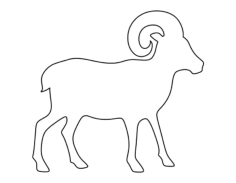 Ram Coloring Pages Pdf, Free Vectors File