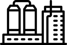 Refinery Sticker Svg Vector, Free Vectors File