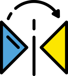 Reflect Line Art Svg Vector, Free Vectors File