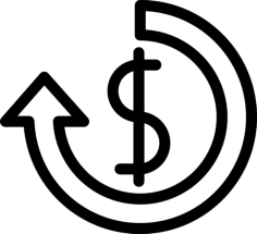 Refund Tracing Svg Vector, Free Vectors File