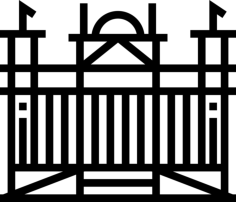 Reichstag Stencil Svg Design File, Free Vectors File