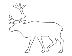 Reindeer Coloring Pages Pdf, Free Vectors File