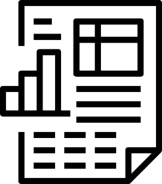 Report Line Art Svg Vector, Free Vectors File