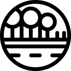 Road Sketch Style Svg Vector, Free Vectors File