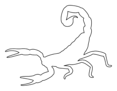 Scorpion Kids Coloring Pages Pdf, Free Vectors File
