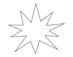 Starburst Coloring Pages Pdf, Free Vectors File