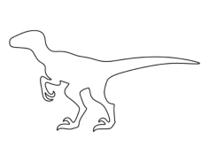 Velociraptor Kids Coloring Pages Pdf, Free Vectors File