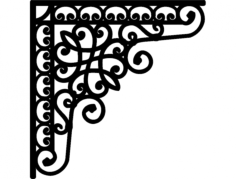 Corner Vector Cnc Free DXF File, Free Vectors File