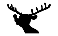 Rudolph Free DXF File, Free Vectors File