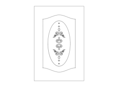 Pattern Design Doors Free DXF File, Free Vectors File