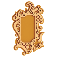 Plywood Frame Free DXF File, Free Vectors File