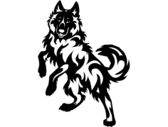 Volk-01 880×640 Free DXF File, Free Vectors File