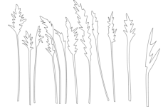 Trees And Plants Free DXF File, Free Vectors File