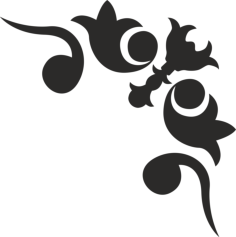 Cool Border Design Free DXF File, Free Vectors File