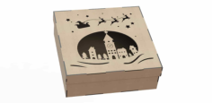 Box Made Of Plywood With A Pattern Cut By Laser Free Vector, Free Vectors File