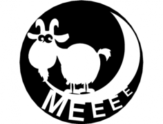 коза Free DXF File, Free Vectors File