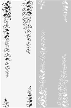 Minimal Floral Pattern Free Vector, Free Vectors File