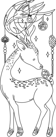 Olen Podsvetka Kltscharjan Free DXF File, Free Vectors File